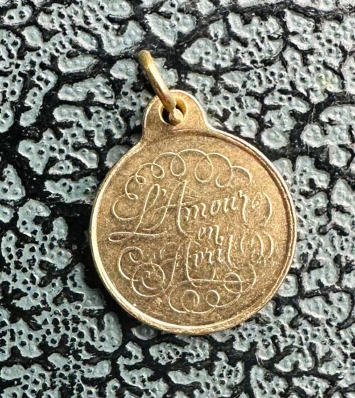 Frankin Mint Months of Love Medal - April