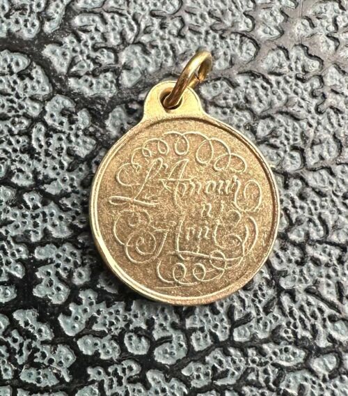 Frankin Mint Months of Love Medal August