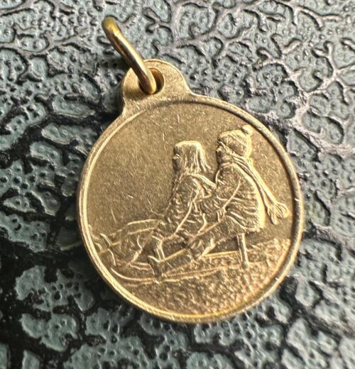 Frankin Mint Months of Love Medal - January