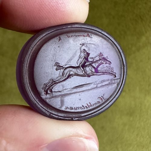 Diamond & Hambletonian Wax Seal