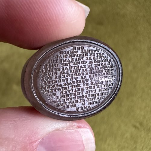 The Lords' Prayer Wax Seal