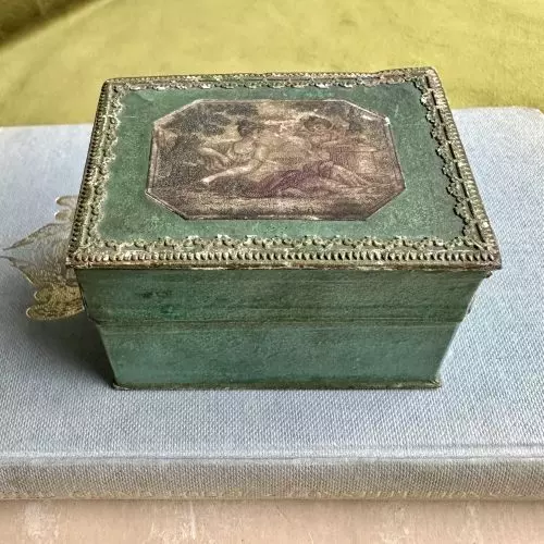 Rare Doll's House Boxed Miniature Glass Bottles Circa 1790