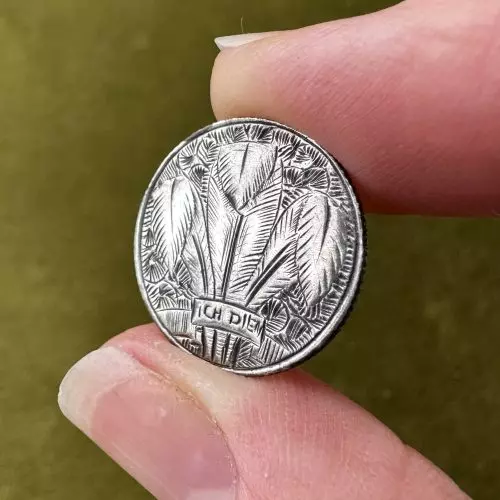 Prince of Wales Feathers Love Token