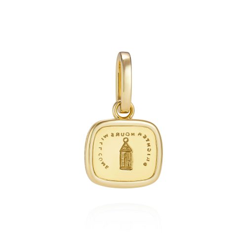 Brighter Hours Will Come Pendant - Made To Order Intaglio Ingot Charm