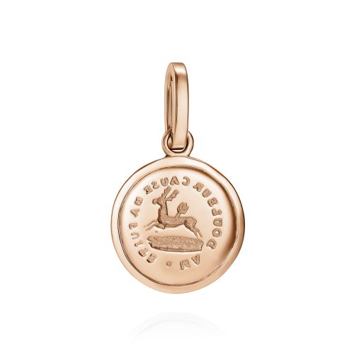 My Pain Makes Me Flee Pendant - Made To Order Intaglio Ingot Charm
