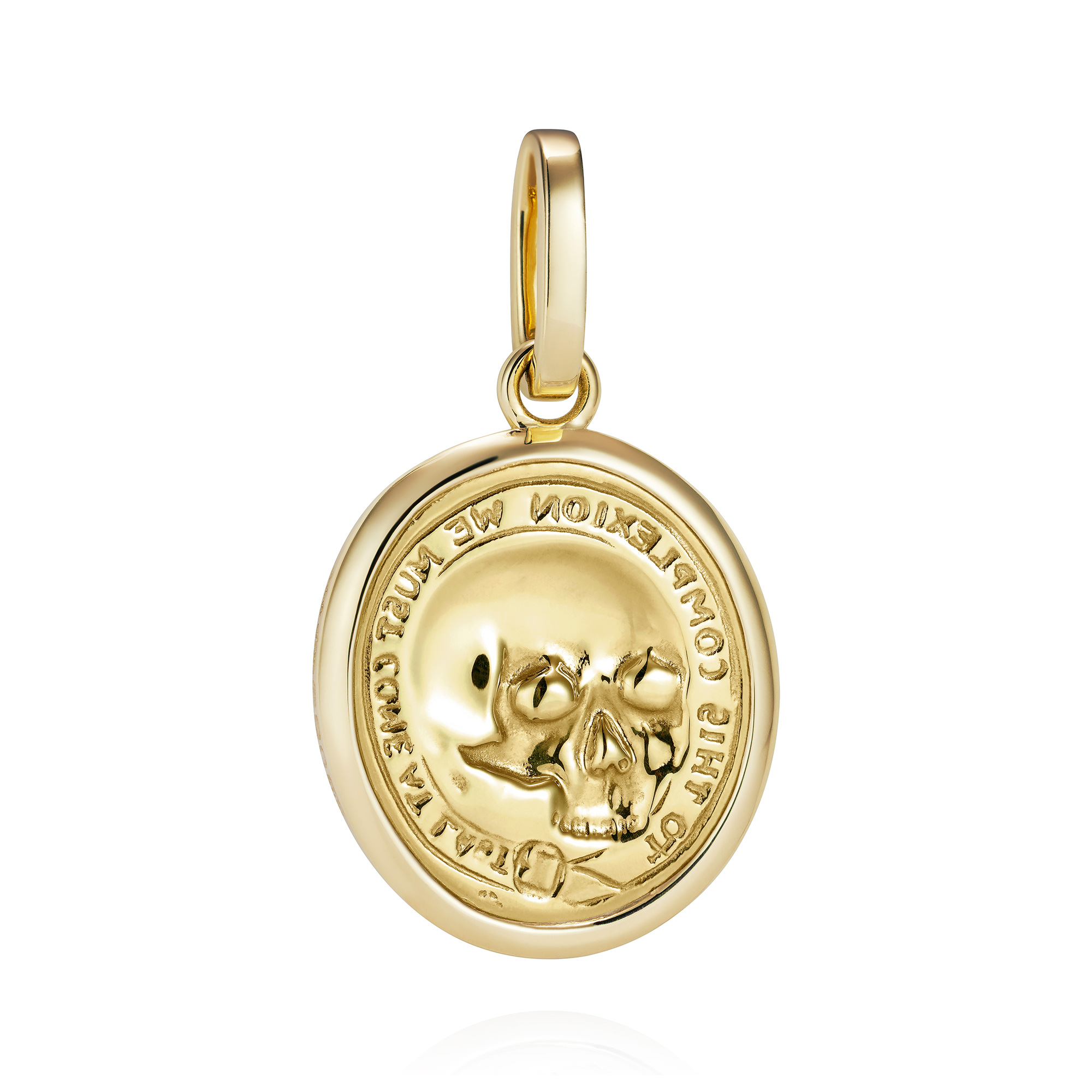 To This Complexion Pendant - Made To Order Intaglio Ingot Charm