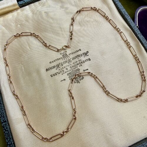 Superstar Victorian 9ct Paperclip