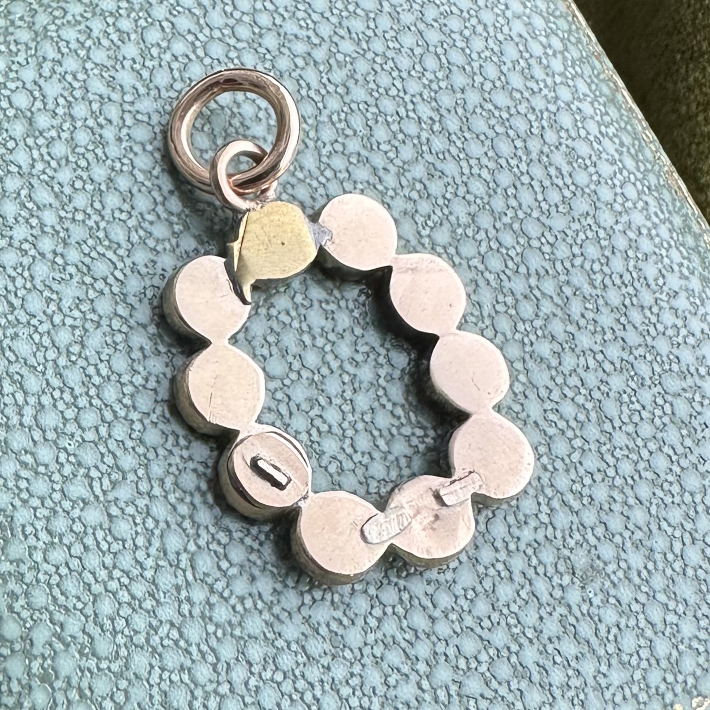 Georgian 9ct Gold & Garnet Pendant - Image 5