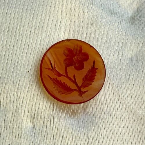 Perfect Pansy Intaglio