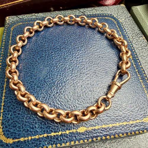Vintage 9ct Rolo Bracelet