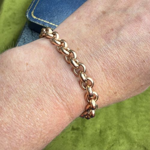 Vintage 9ct Rolo Bracelet