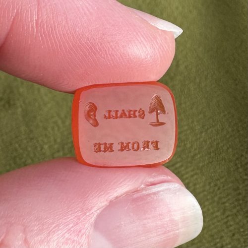 You Shall Hear From Me Intaglio