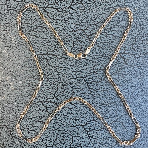 UnoAErre 9ct Fancylink Chain