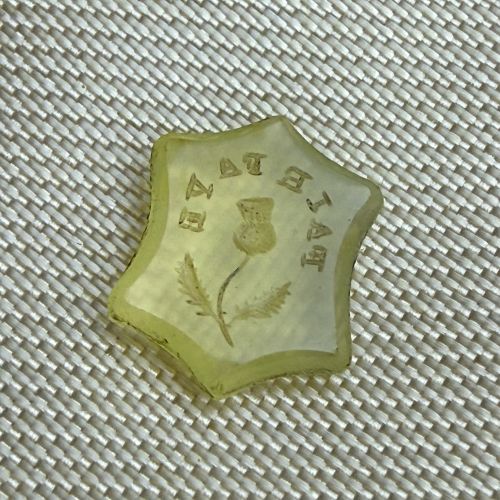 Fair Fa' Ye' Thistles Intaglio