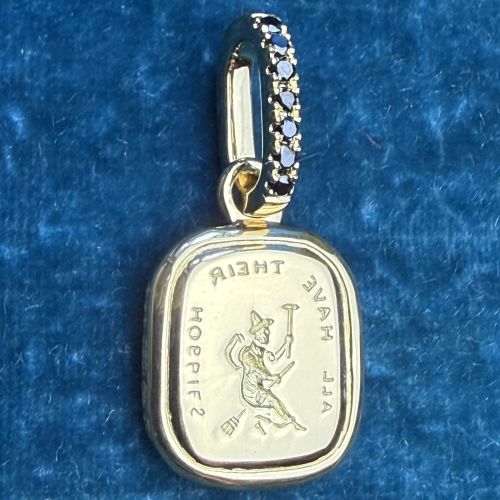 The Witch - 18ct & Black Diamond Bail