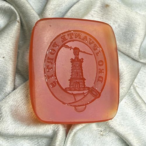 With God's Help, Strong Intaglio