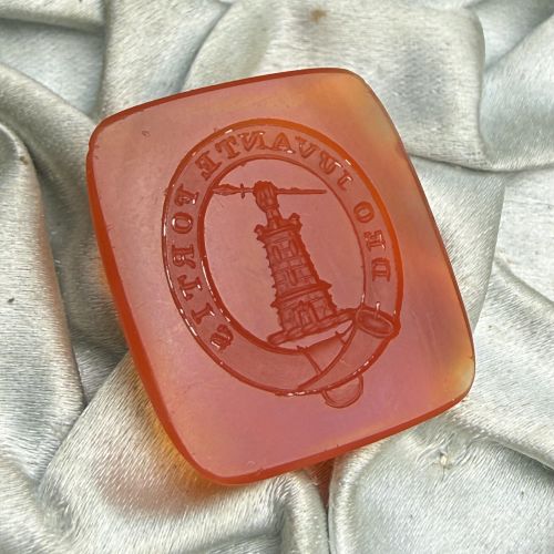 With God's Help, Strong Intaglio