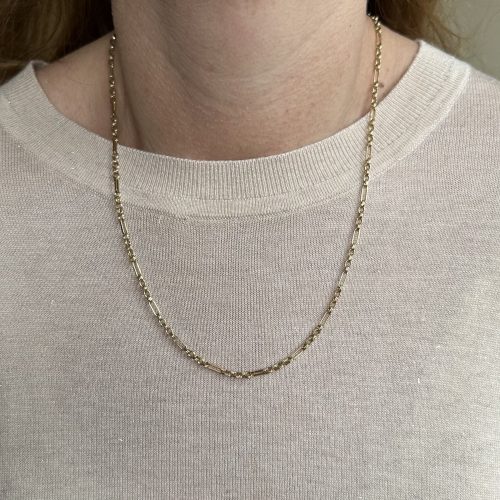 UnoAErre 9ct Fancylink Chain