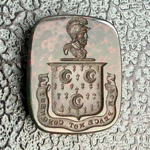 For Peace Not Conquest Intaglio