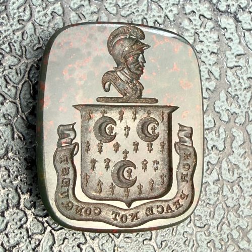 For Peace Not Conquest Intaglio