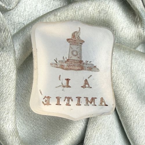 To Friendship Intaglio