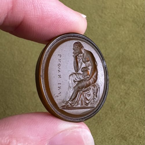 Deep In Thought Wax Seal