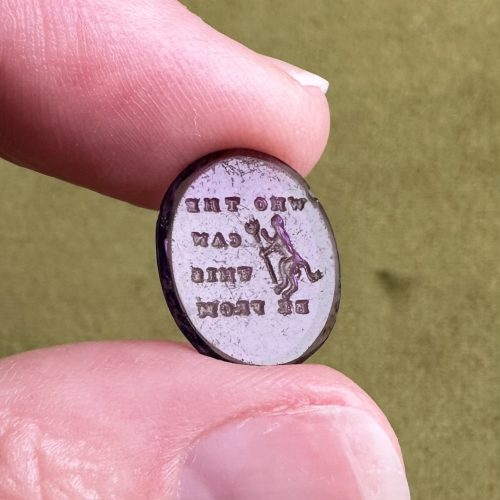 Who The Devil Can This Be From Wax Seal