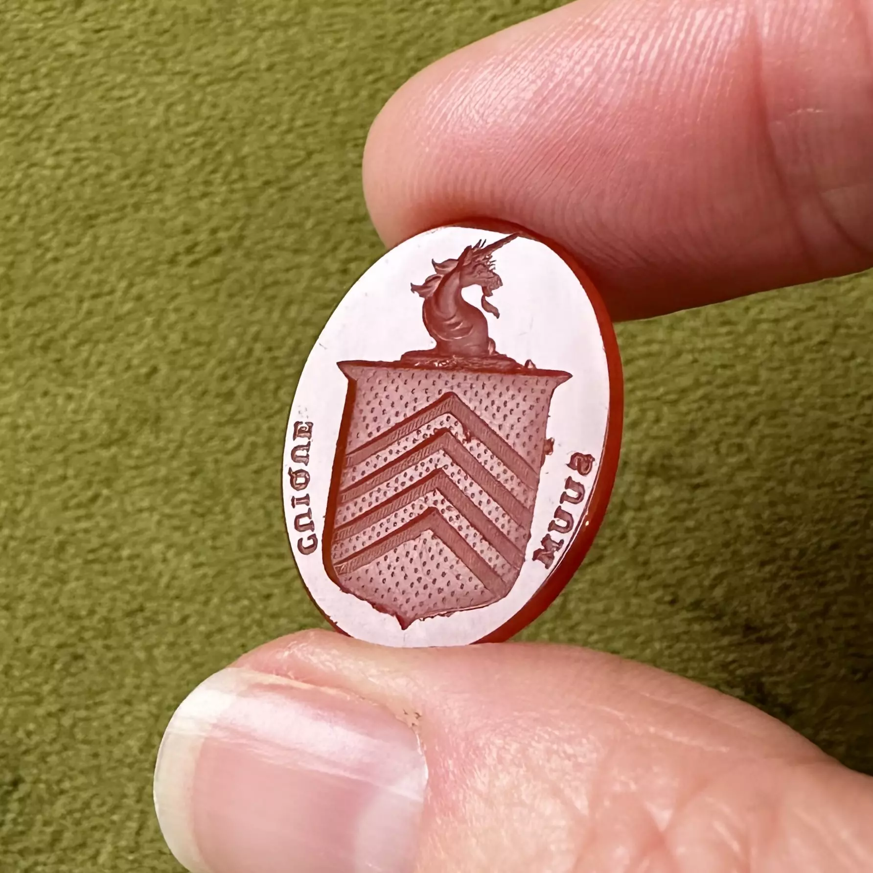 To Each His Own Intaglio
