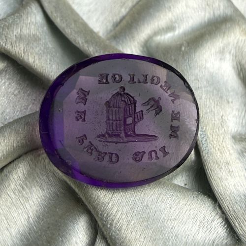 He Who Neglects Me Loses Me Wax Seal