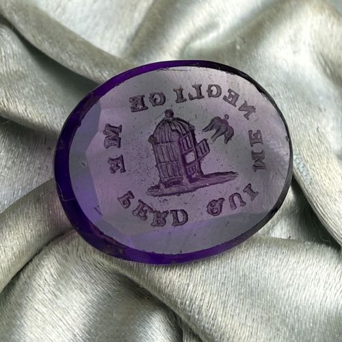 He Who Neglects Me Loses Me Wax Seal