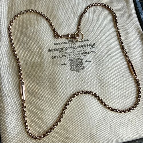 Victorian 9ct Trombone & Belcher