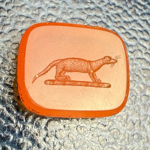 Mighty Mustelid Intaglio