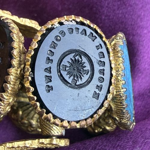 Georgian 6 Seal Desk Wheel