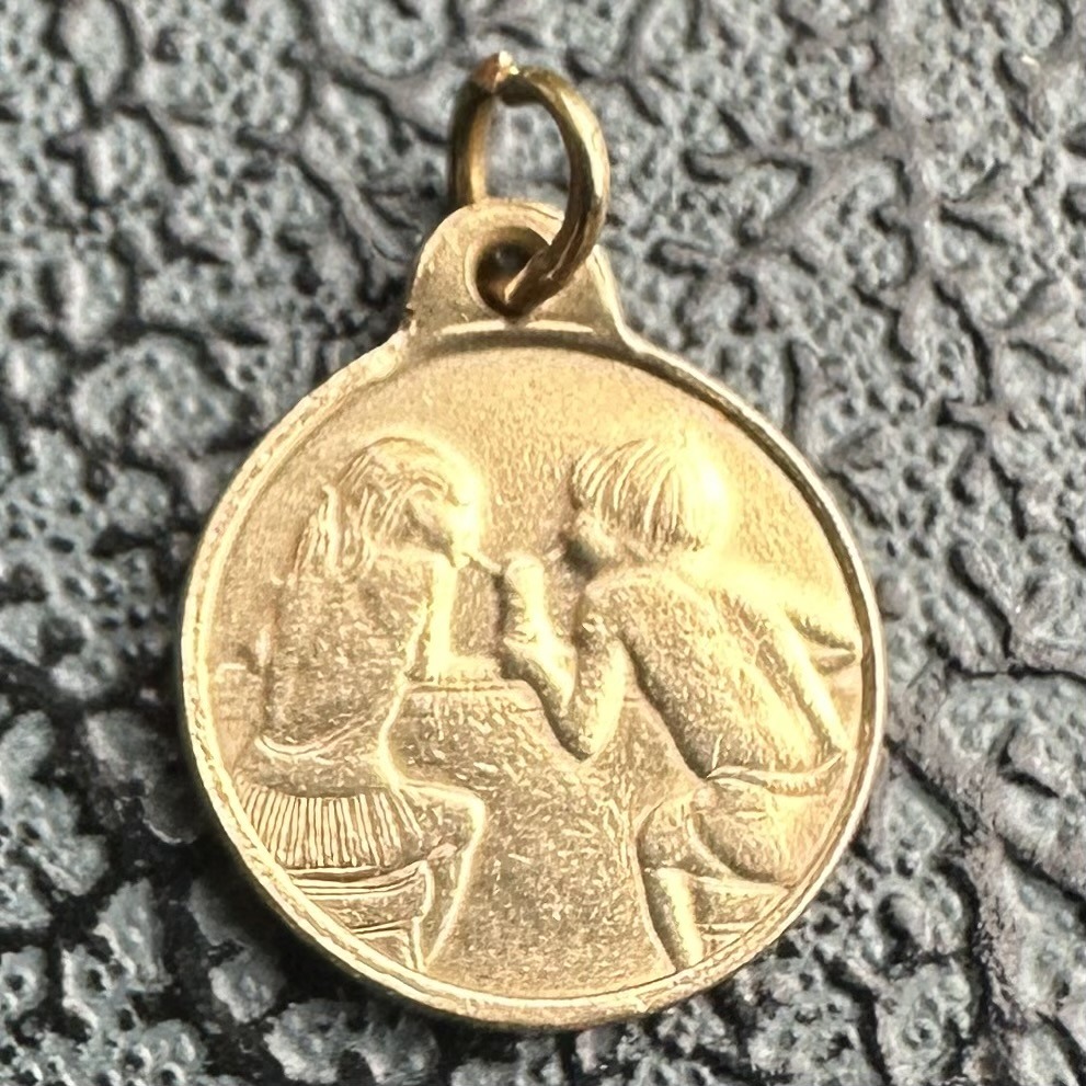 Frankin Mint Months of Love Medal August