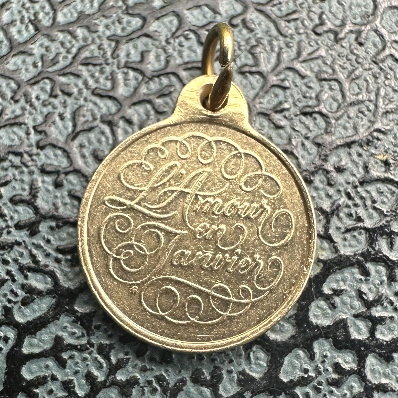 Frankin Mint Months of Love Medal - January - Image 3