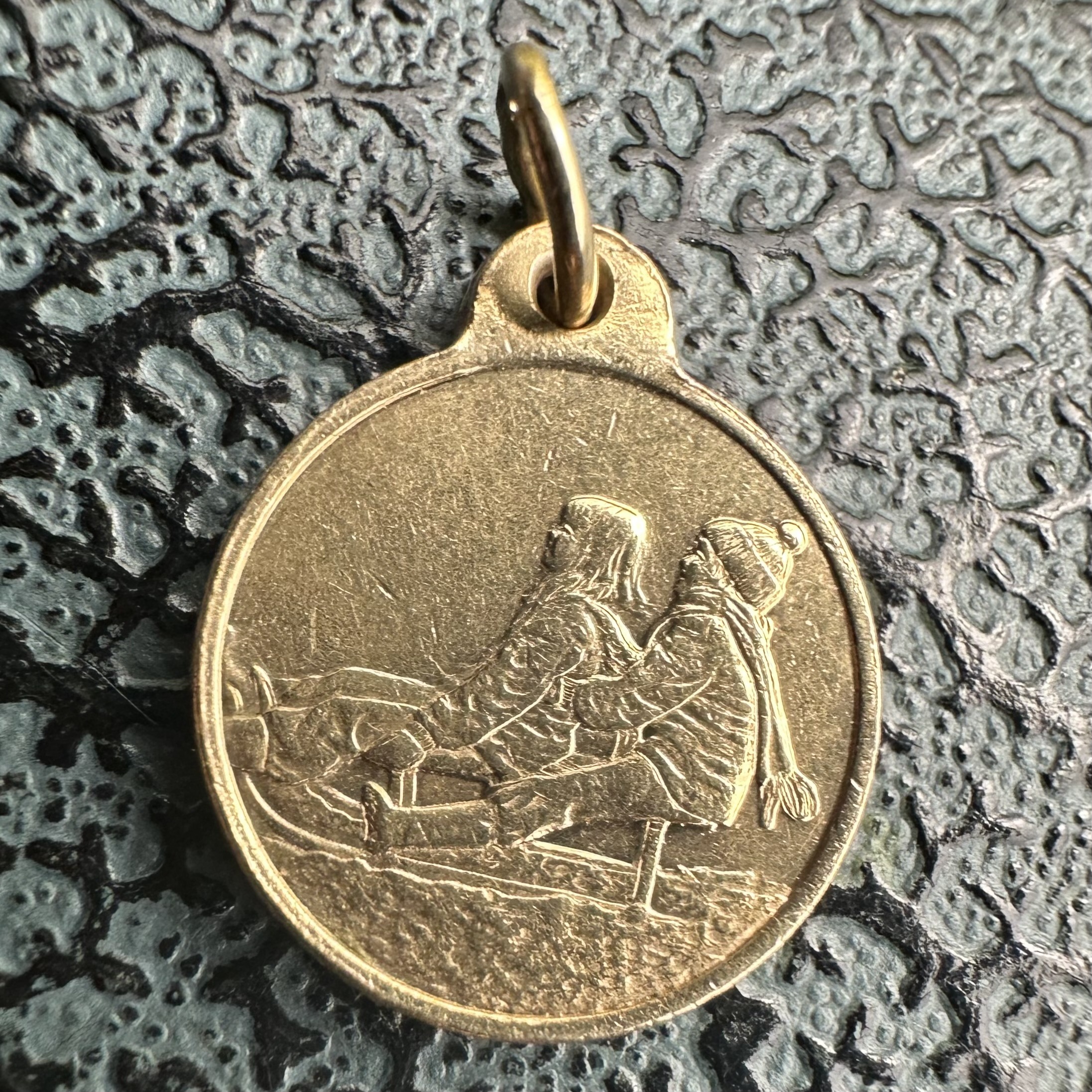 Frankin Mint Months of Love Medal - January