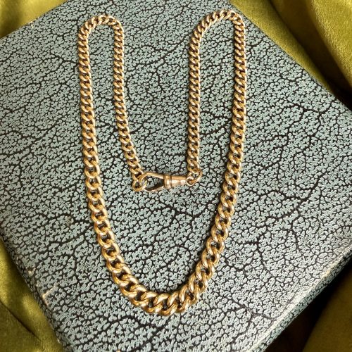 Stellar 9ct Graduated Curb Chain