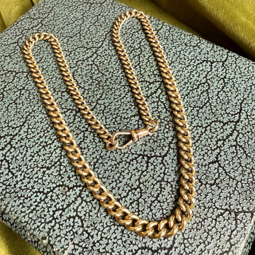 Stellar 9ct Graduated Curb Chain
