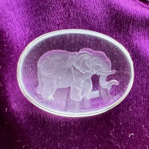Elephant intaglio