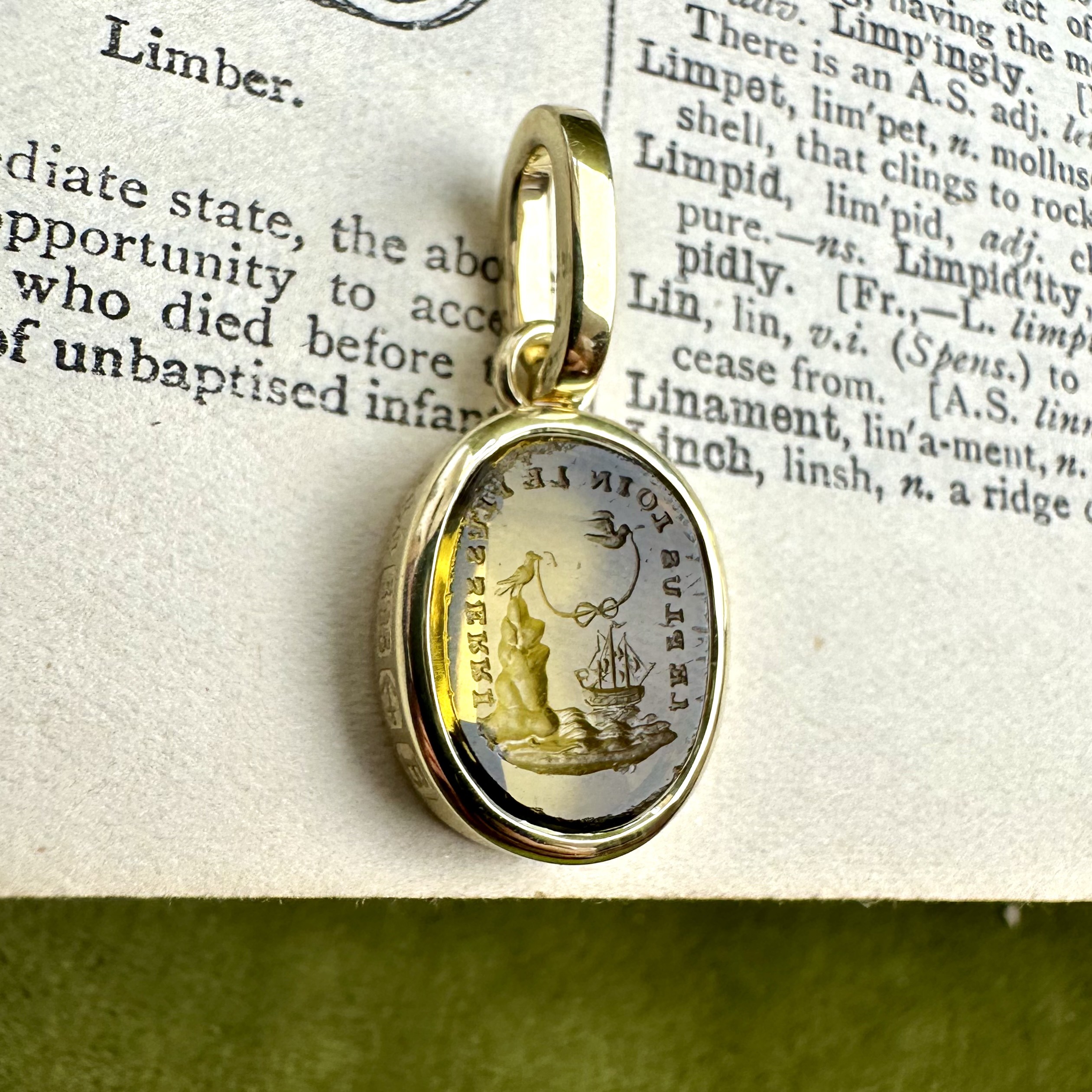 The Further The Tighter 14ct Gold Pendant - Image 3