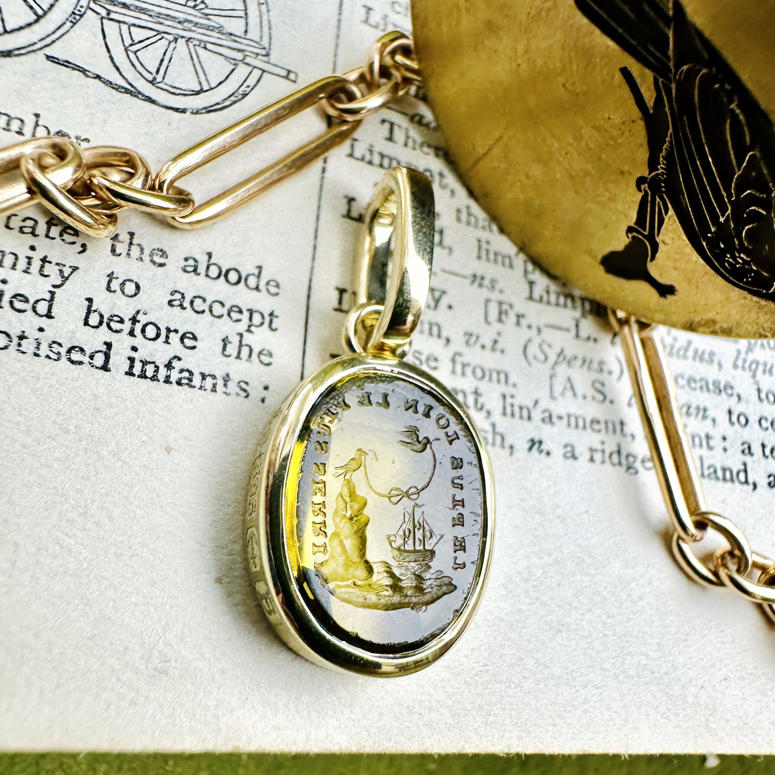 The Further The Tighter 14ct Gold Pendant - Image 4