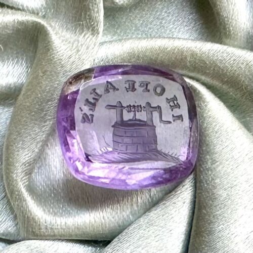 Well Wishes Rebus Intaglio