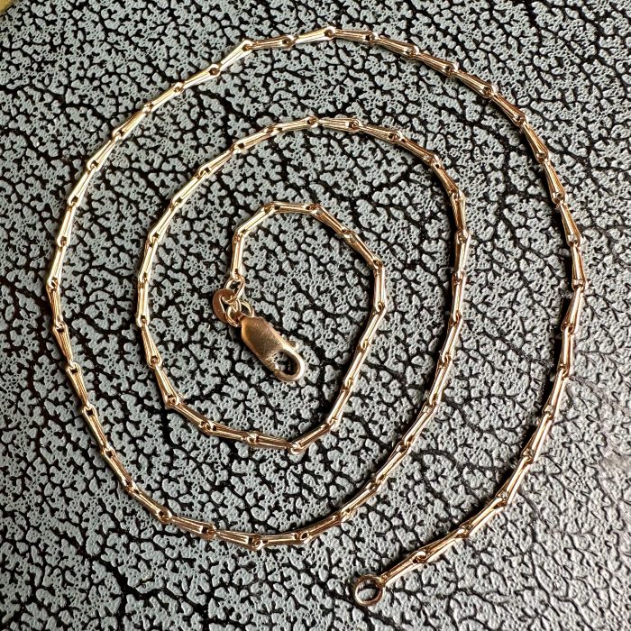 Hero Hayseed Link Chain 9ct Gold - Image 4