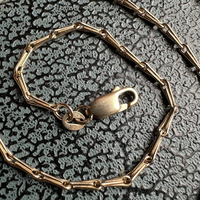 Hero Hayseed Link Chain 9ct Gold - Image 5