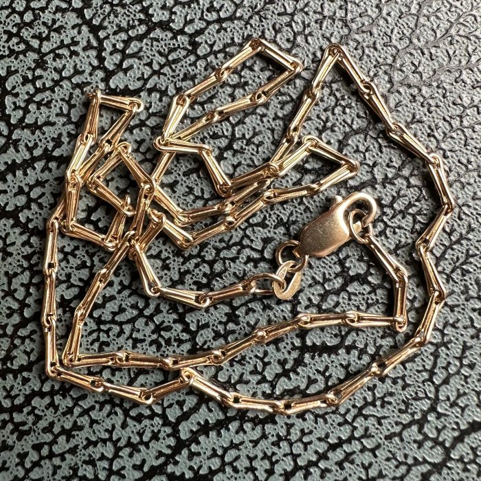 Hero Hayseed Link Chain 9ct Gold - Image 6