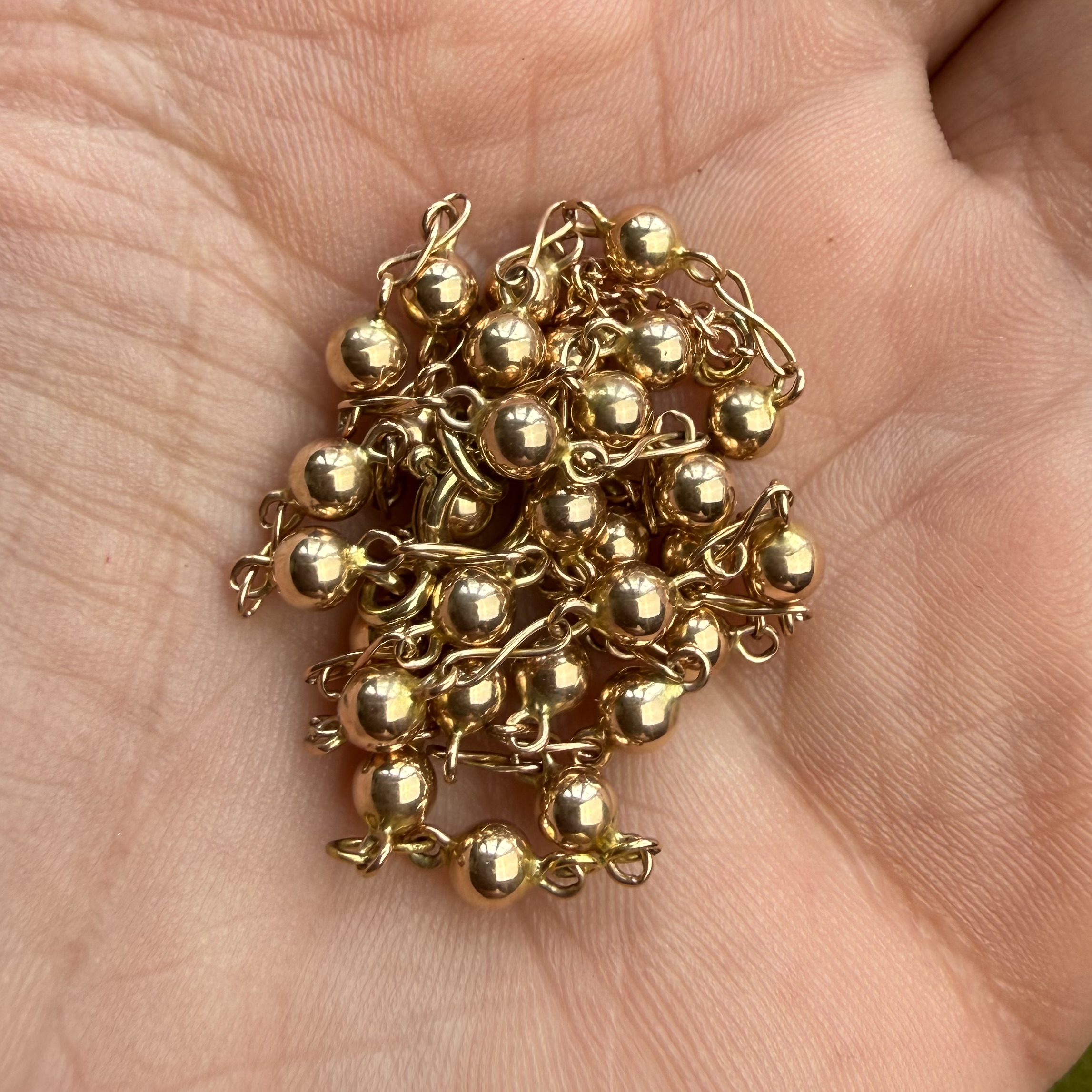 Ball & Infinity Link 9ct Necklace - Image 3