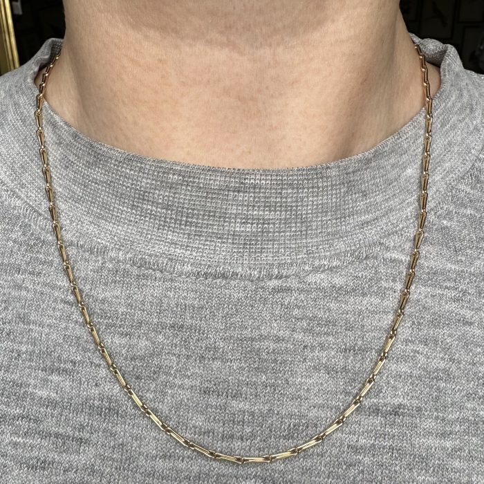 Hero Hayseed Link Chain 9ct Gold - Image 8