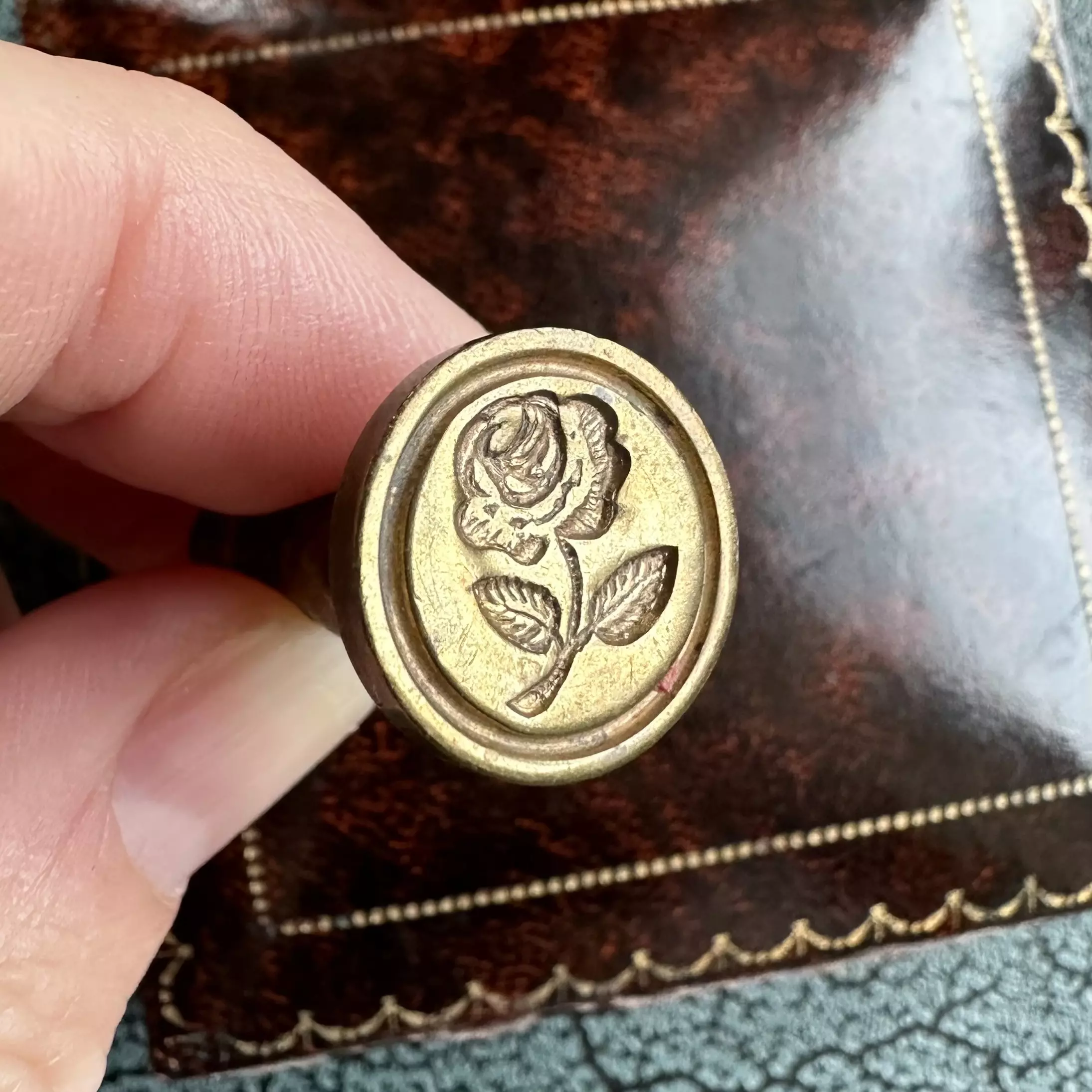 Antique Fob - Rose Matrix - Image 4