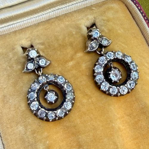 Georgian Paste Earrings