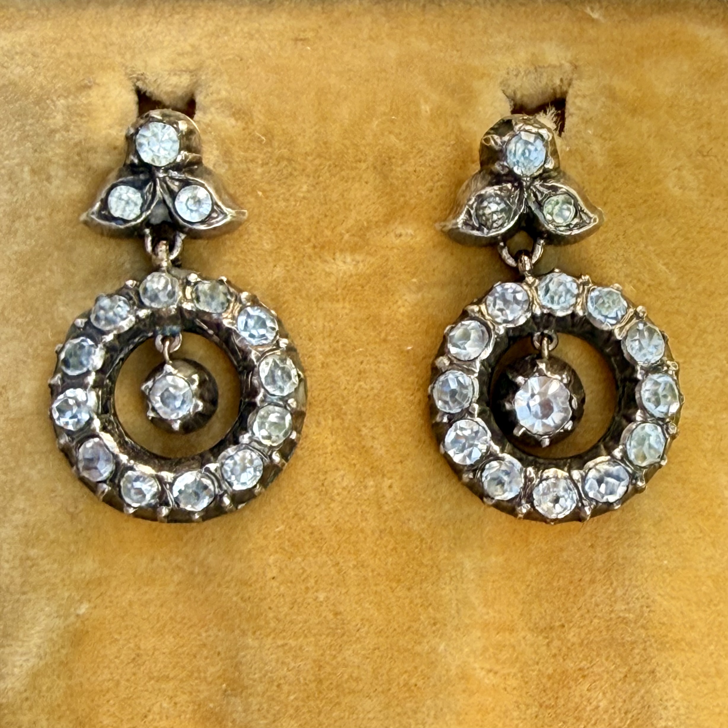 Georgian Paste Earrings - Image 3